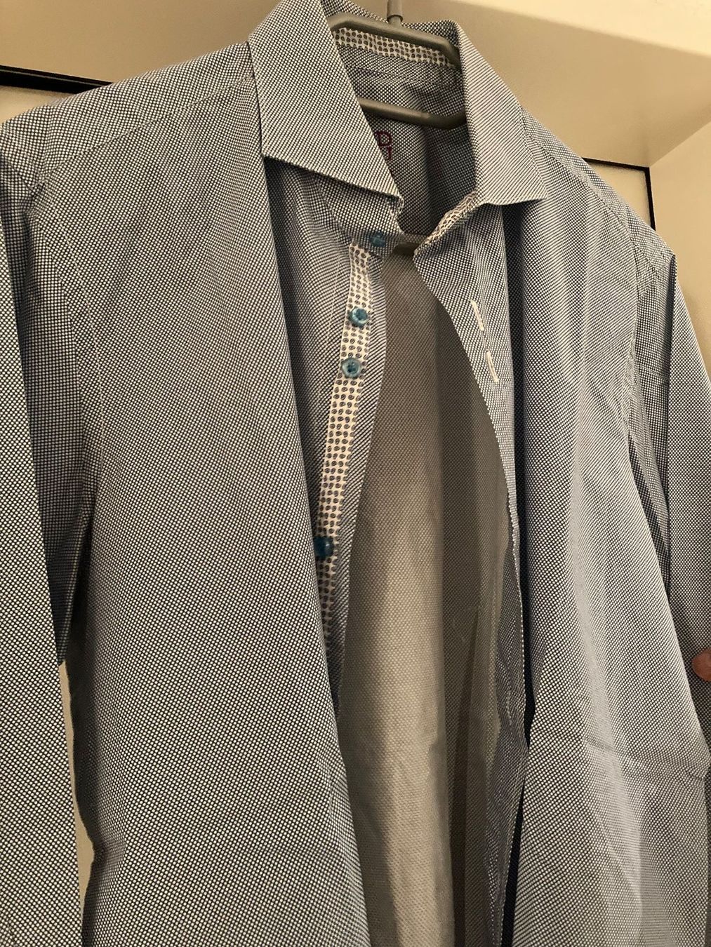 Camicie: Herrenhemd DU4/Made in Germany, Blauton – Nuovo (secondo la descrizione) da Berneck venduto da Ordnung2021 1