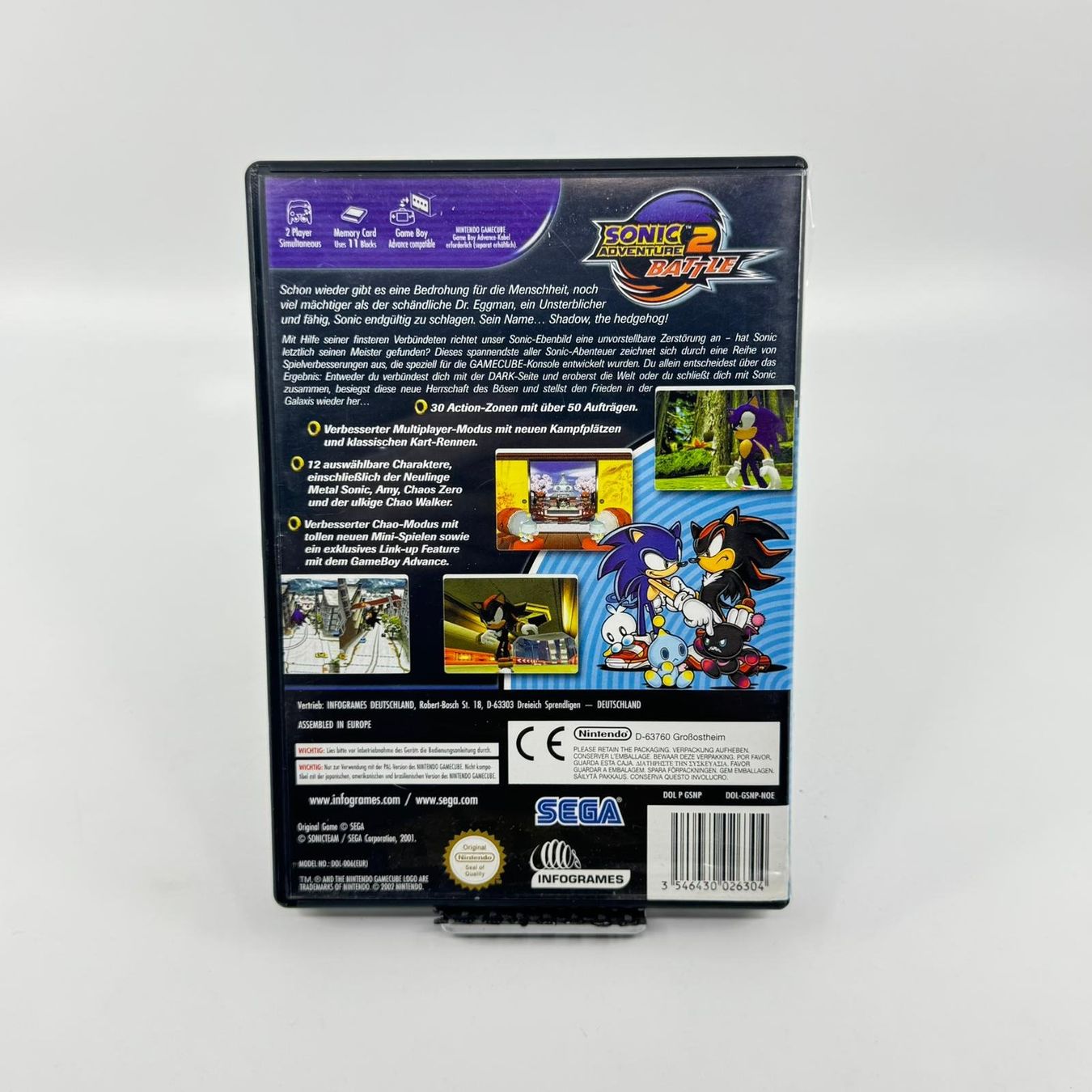 Giochi: Sonic Adventure Battle 2 (Gamecube) – Usato da Herisau venduto da Seyashop1 2