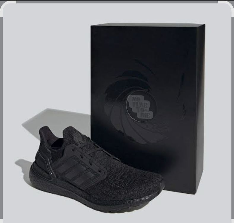 🔥Adidas Ultra Boost Limited Edition 007 James Bond 🔥Black (Neu (gemäss ...