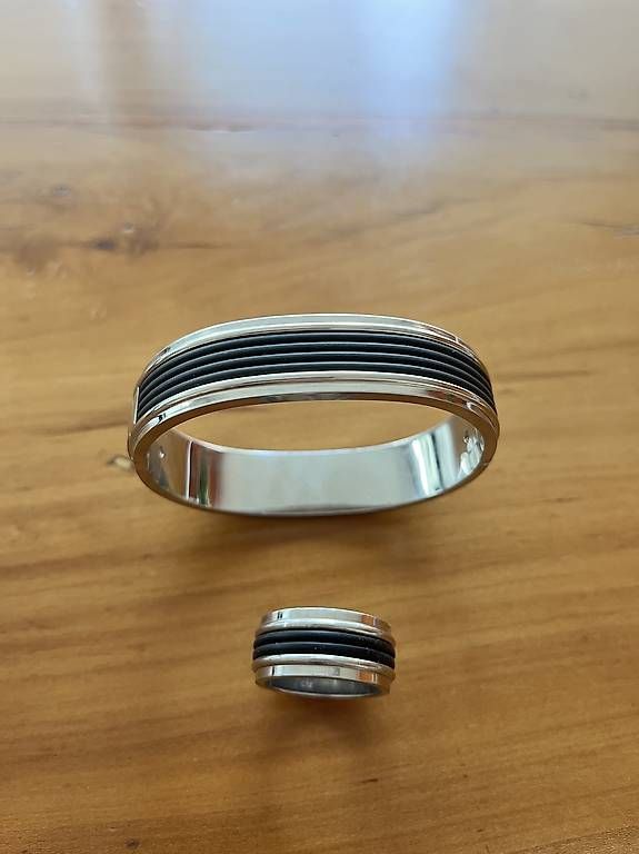 Bracciali & Braccialetti: Calvin Klein Armband & Ring  – Usato da Madiswil venduto da Bosca2