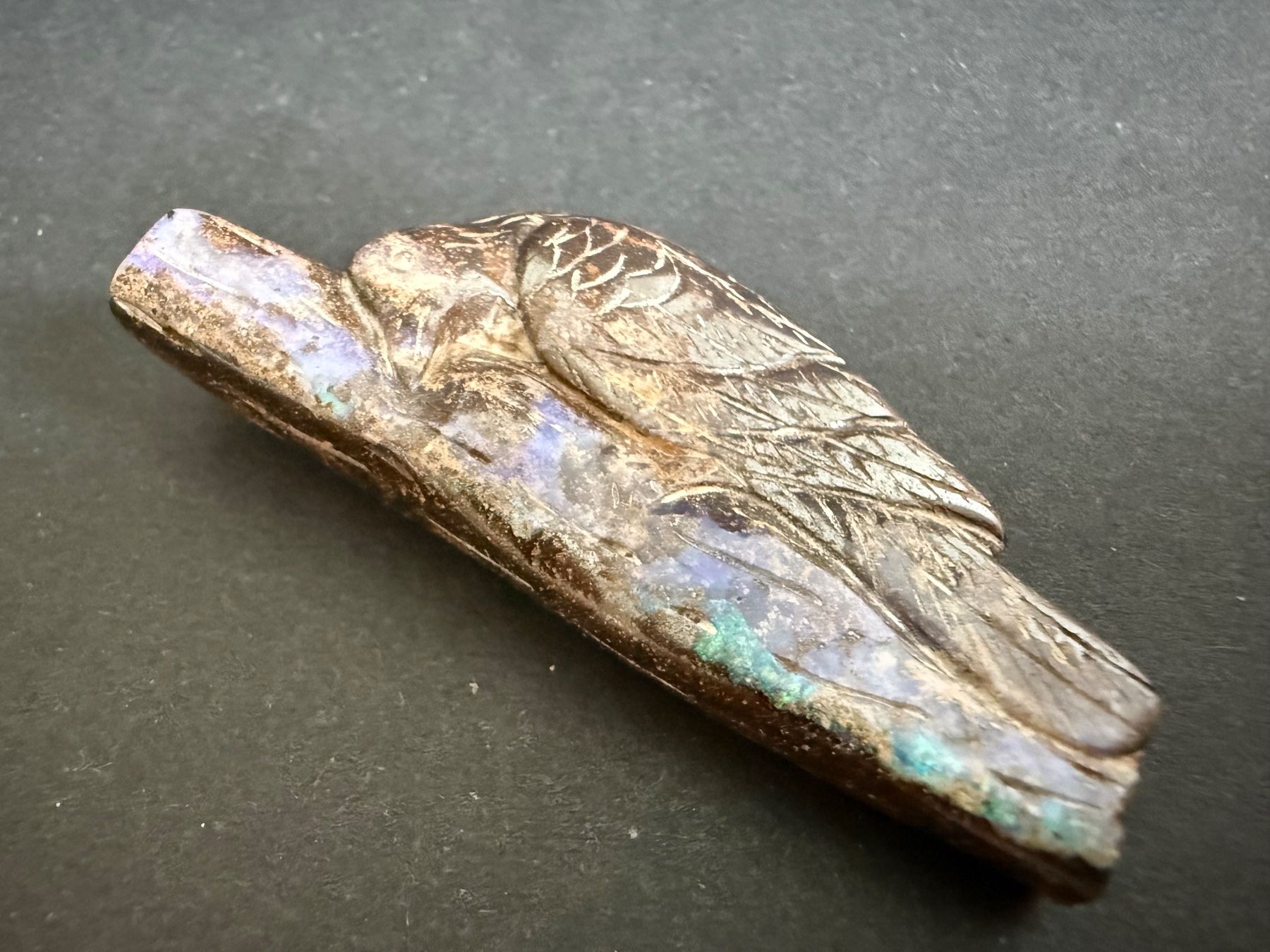 Pierres précieuses: Boulder Opal Figur – D'occasion à Spiegel b. Bern par Rogger72 1