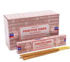 🌿 12x Original Satya Positive Vibes Räucherstäbchen 🌿