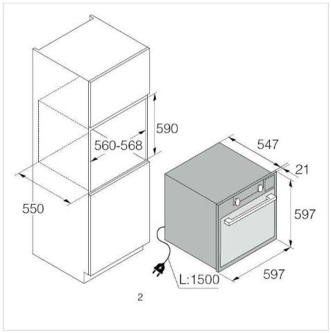 Backöfen: Four combi-vapeur Asko – Neu (gemäss Beschreibung) aus Courrendlin von inf_5wd7 3