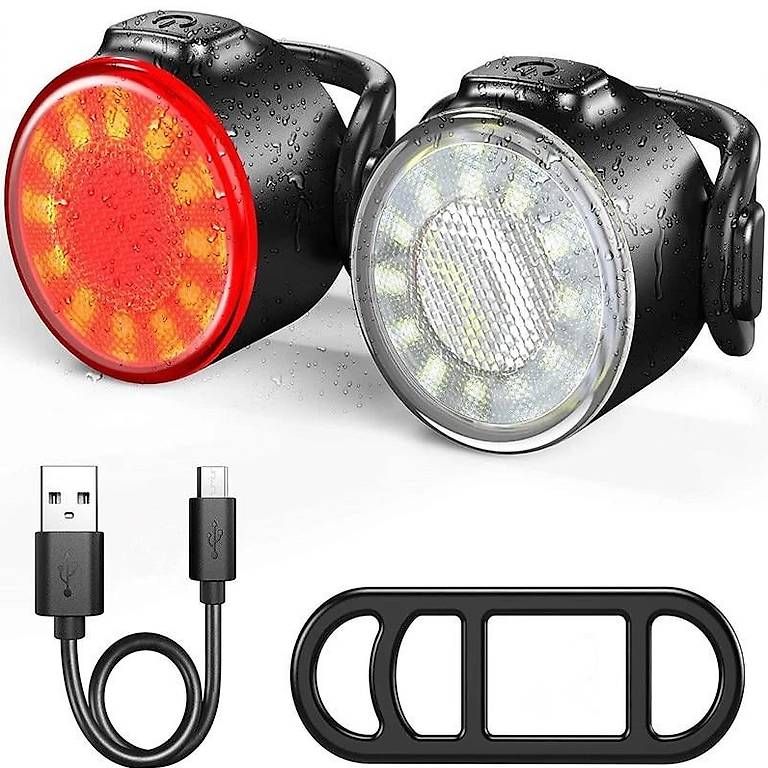 Pezzi di ricambio: Cbx Super Round LED Fahrradlicht Set – Nuovo (secondo la descrizione) da Muttenz venduto da Fantom03