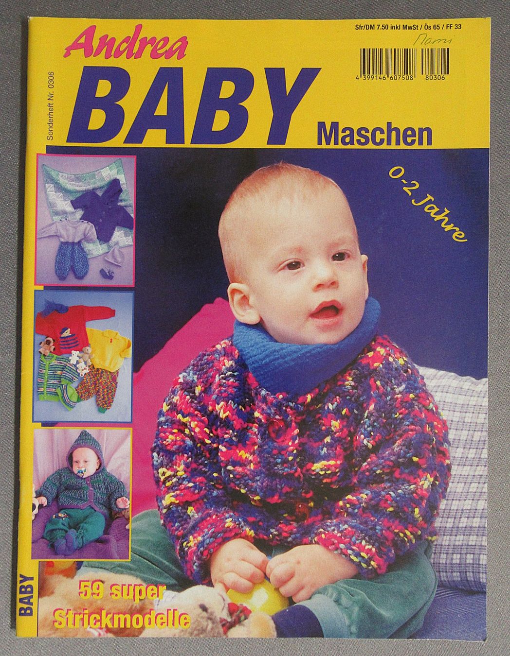 Riviste & Magazine: Strickheft - Andrea Baby Maschen - 59 Strickmodelle – Usato da Auenstein venduto da Padabimbim