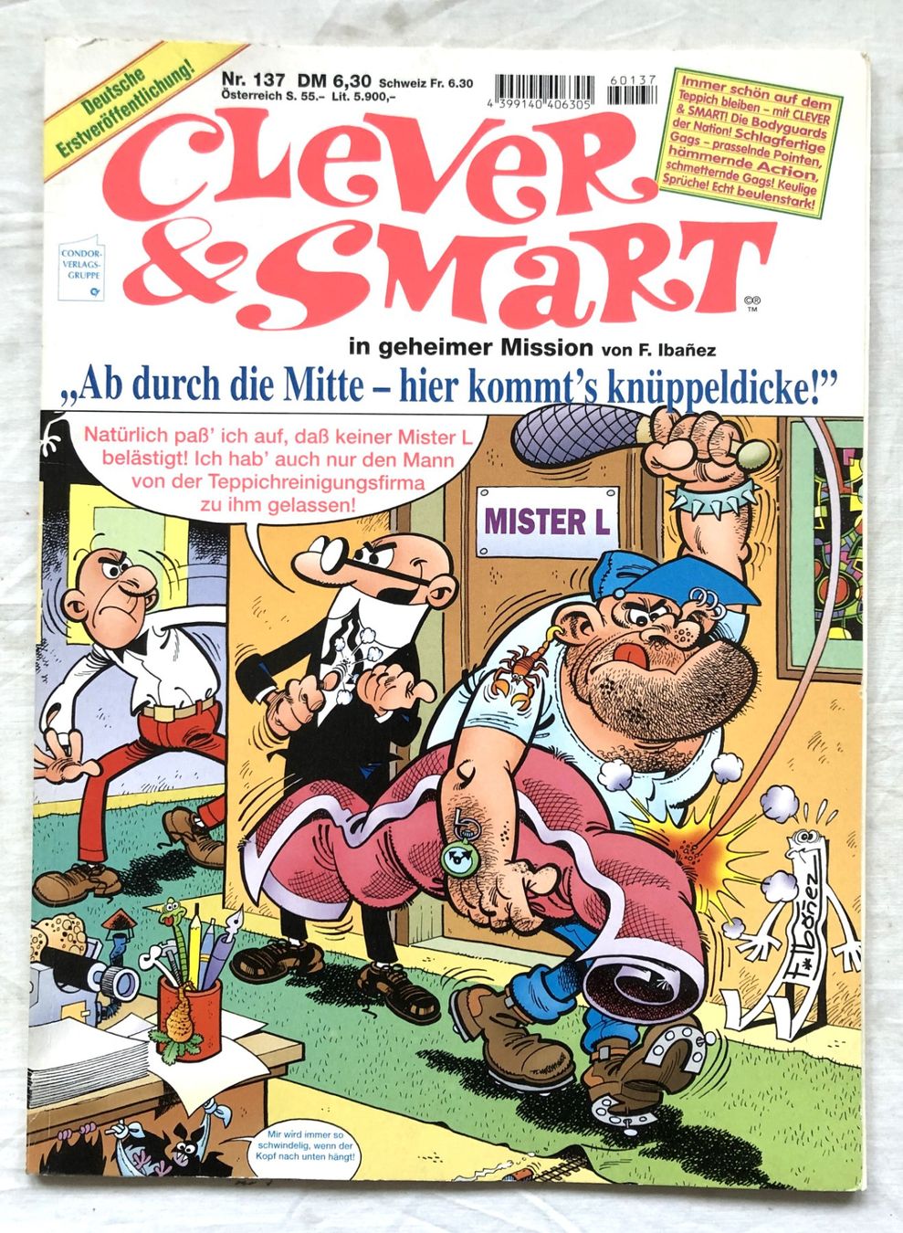 Fumetti: CLEVER & SMART - Nr.137 - 1.Auflage – Usato da Schaffhausen venduto da durruti