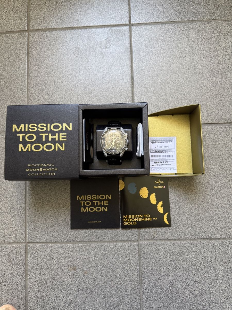 Swatch Orologi: Swatch & omega moonshine gold – Nuovo e nell'imballaggio originale da Sierre venduto da val_tc8d