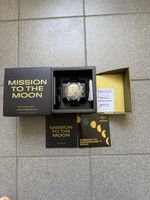 Swatch & omega moonshine gold