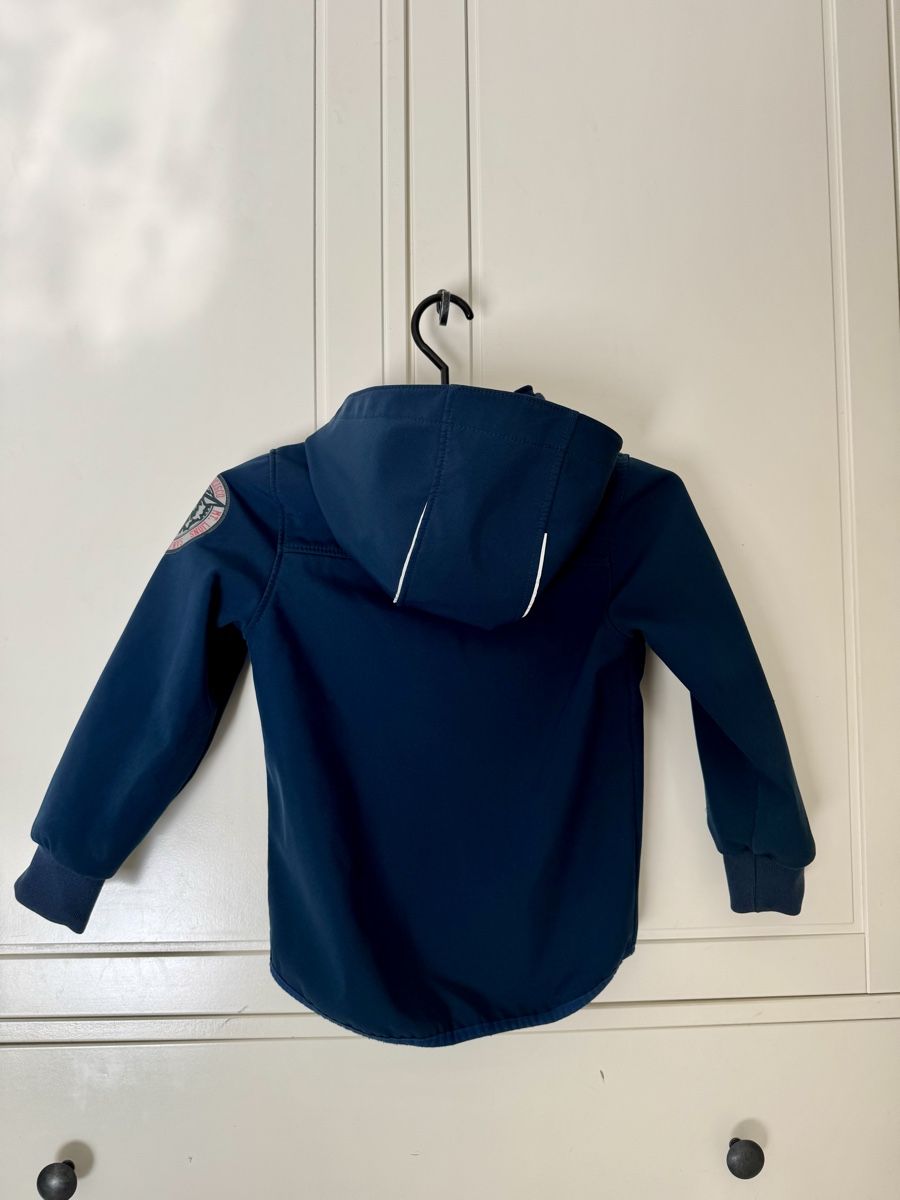 H&M Giacche & Cappotti: Boys' H&M Softshell Jacket, Size 116, Blue – Usato da Bülach venduto da dan_7scp 1