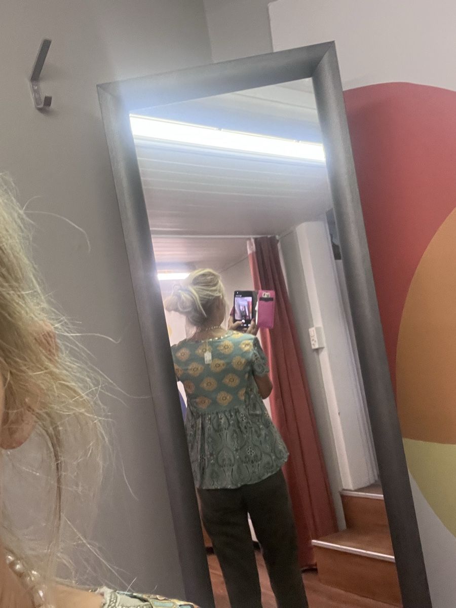 Odd Molly Blusen: Bluse Odd Molly Grösse 0 Viscose hellblau gemustert neu – Neu und originalverpackt aus Burgdorf von puppennetz 5