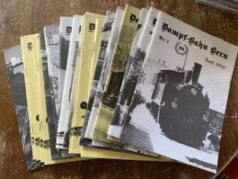Dampfbahn Bern Hefte Sammlung