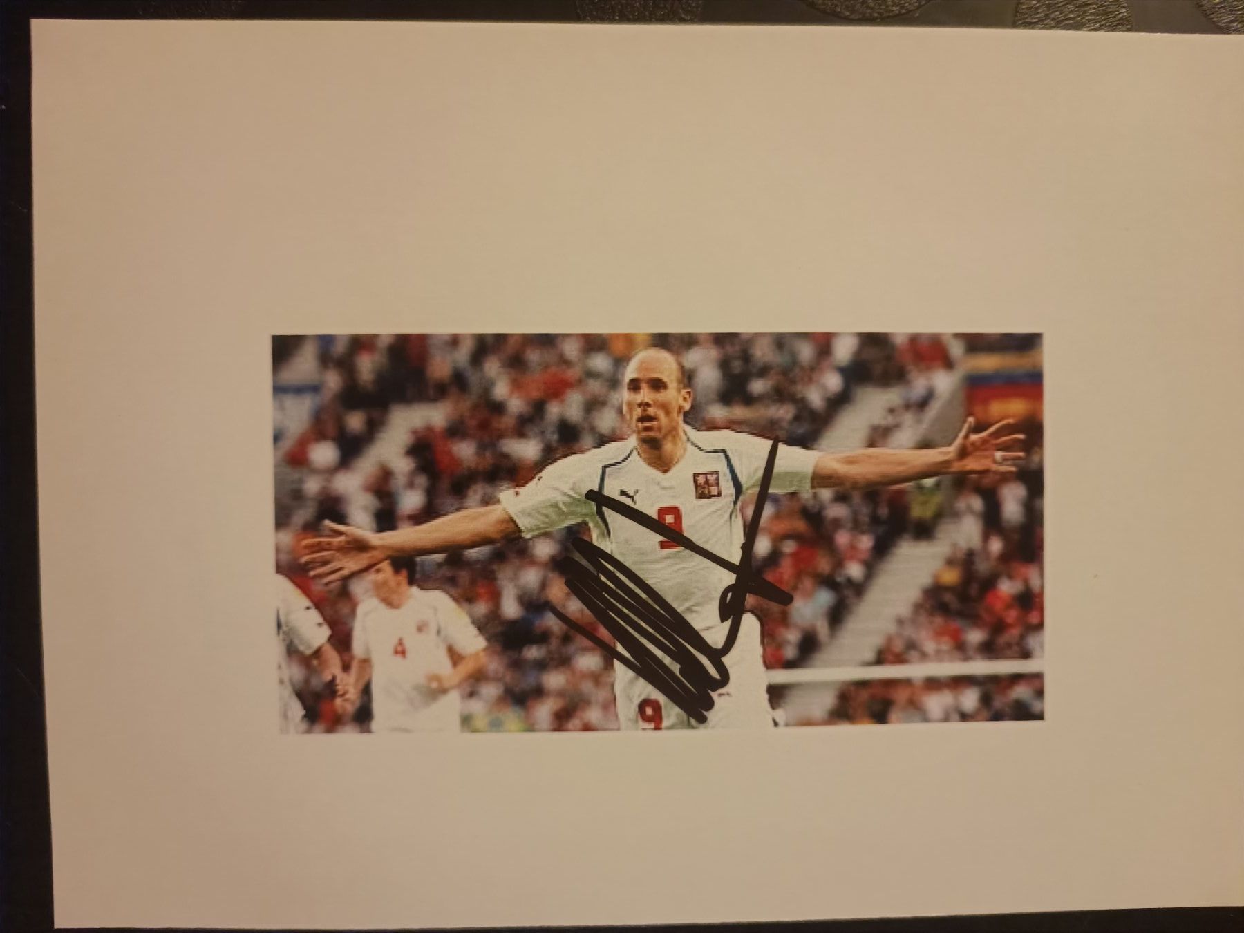 Autogramme: Jan Koller  - handsigniert - Tschechien WM 2006 – Gebraucht aus Menziken von Artographs
