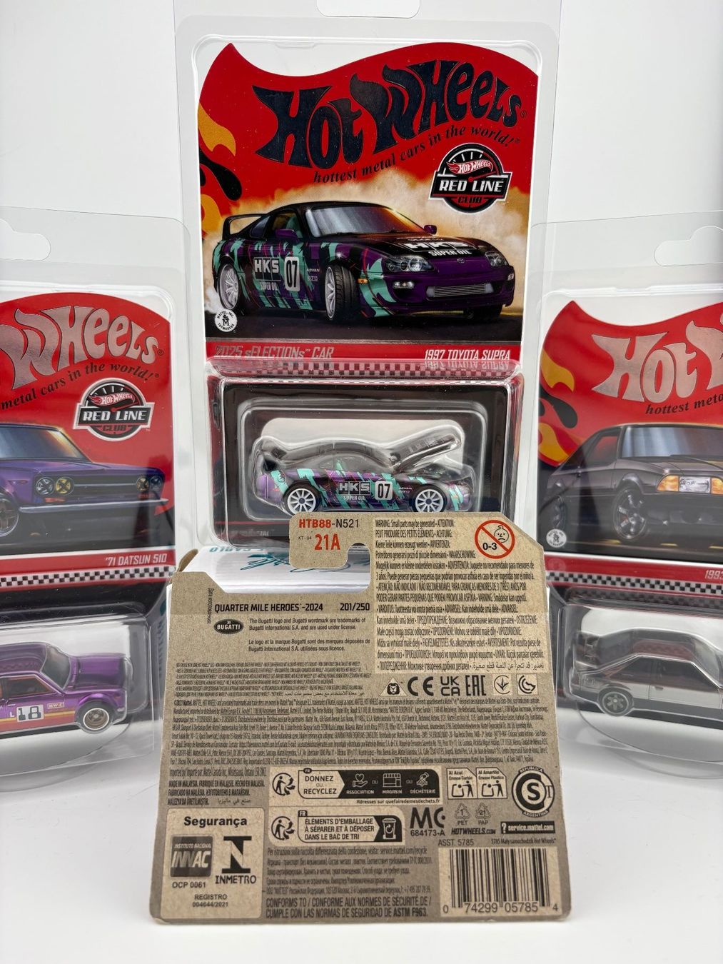 Hot Wheels Modellini d'auto: Hot Wheels 16 Bugatti Chiron - 2024 - 201/250 – Nuovo e nell'imballaggio originale da Flawil venduto da HeisseReifen 4