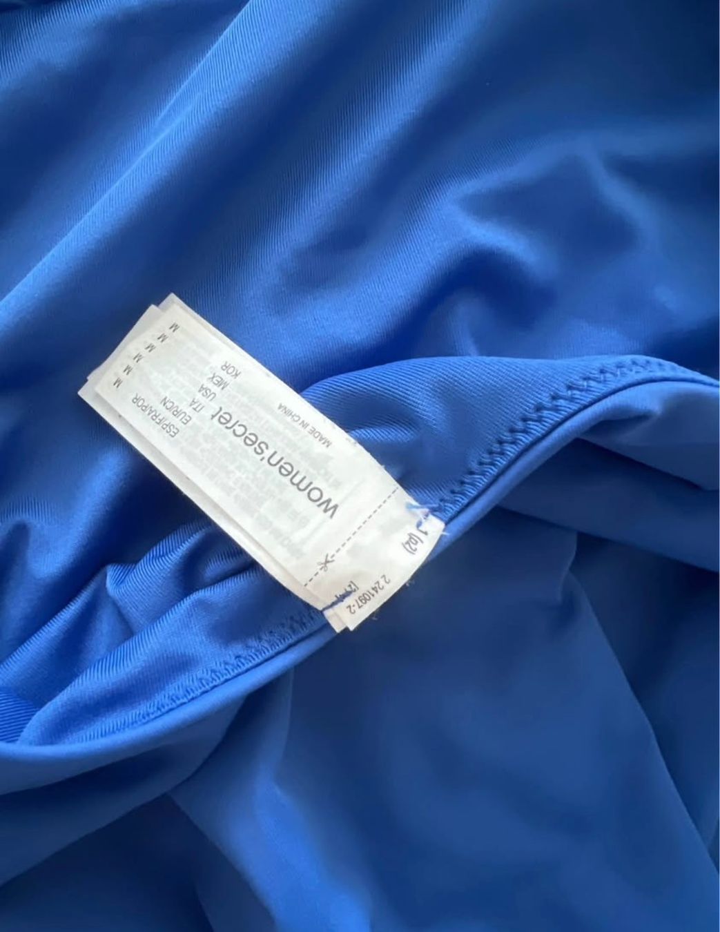 Costumi da bagno & Bikini: Blauer Badeanzug mit Bindung gr.m Womensecret – Nuovo (secondo la descrizione) da Zürich venduto da gb23 4