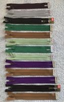 13 STÜCK RIRI REISSVERSCHLÜSSE JE 12CM NEU