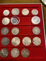 Grosse Silber Münzen Sammlung Antik Taler