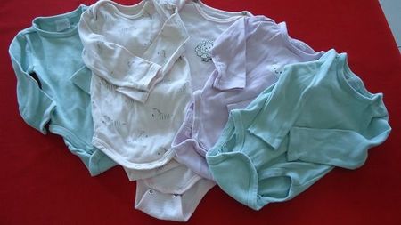 Baby Bodys Gr. 62/68 Langarm, in gutem Zustand!