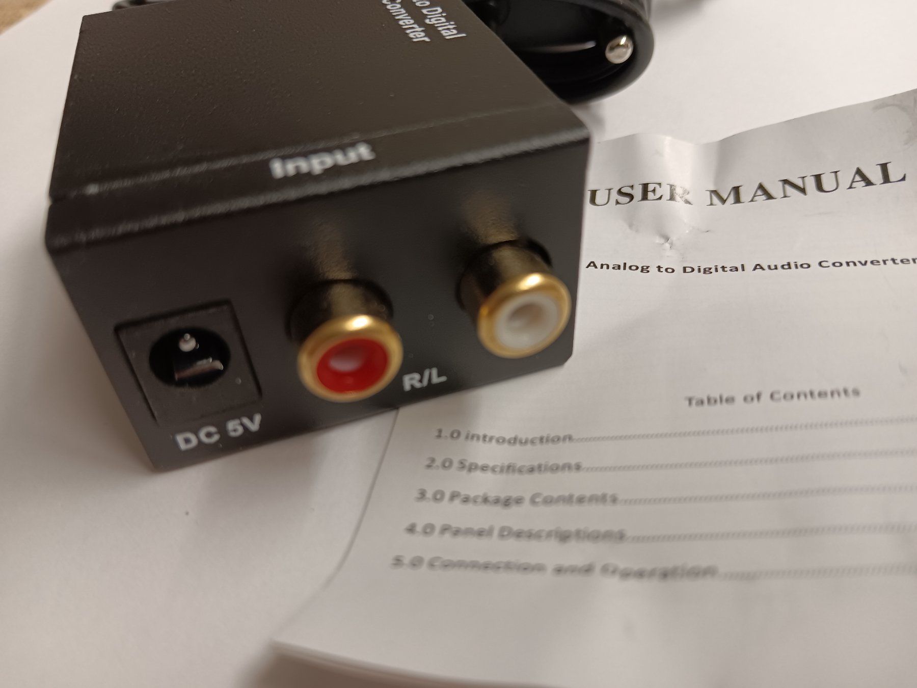 Convertitori: Analog zu Digital Audio Konverter - Neu – Nuovo e nell'imballaggio originale da Ermatingen venduto da rik4rdo