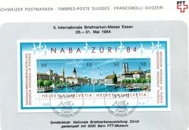 Sammelblatt NABA Zürich 1984