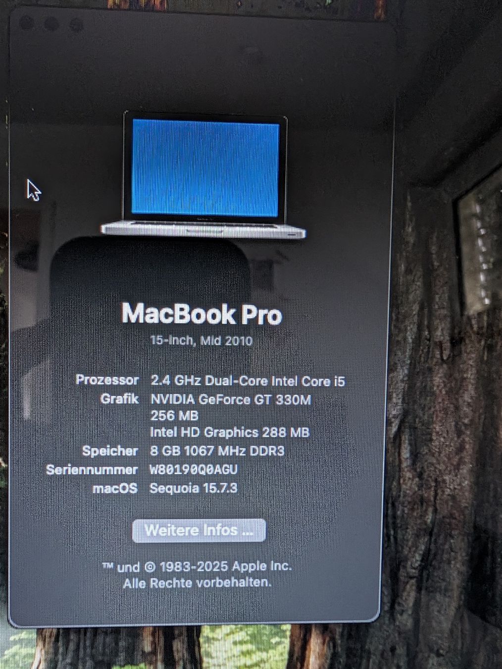 Apple Portables: MacBook Pro 15 Mid 2010 – D'occasion à Aesch BL par Capo-Califfo 3
