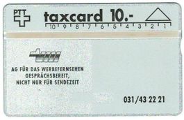 Taxcard 010G_47387 (K90/29A) TVW Gesprächsbereit ungebraucht