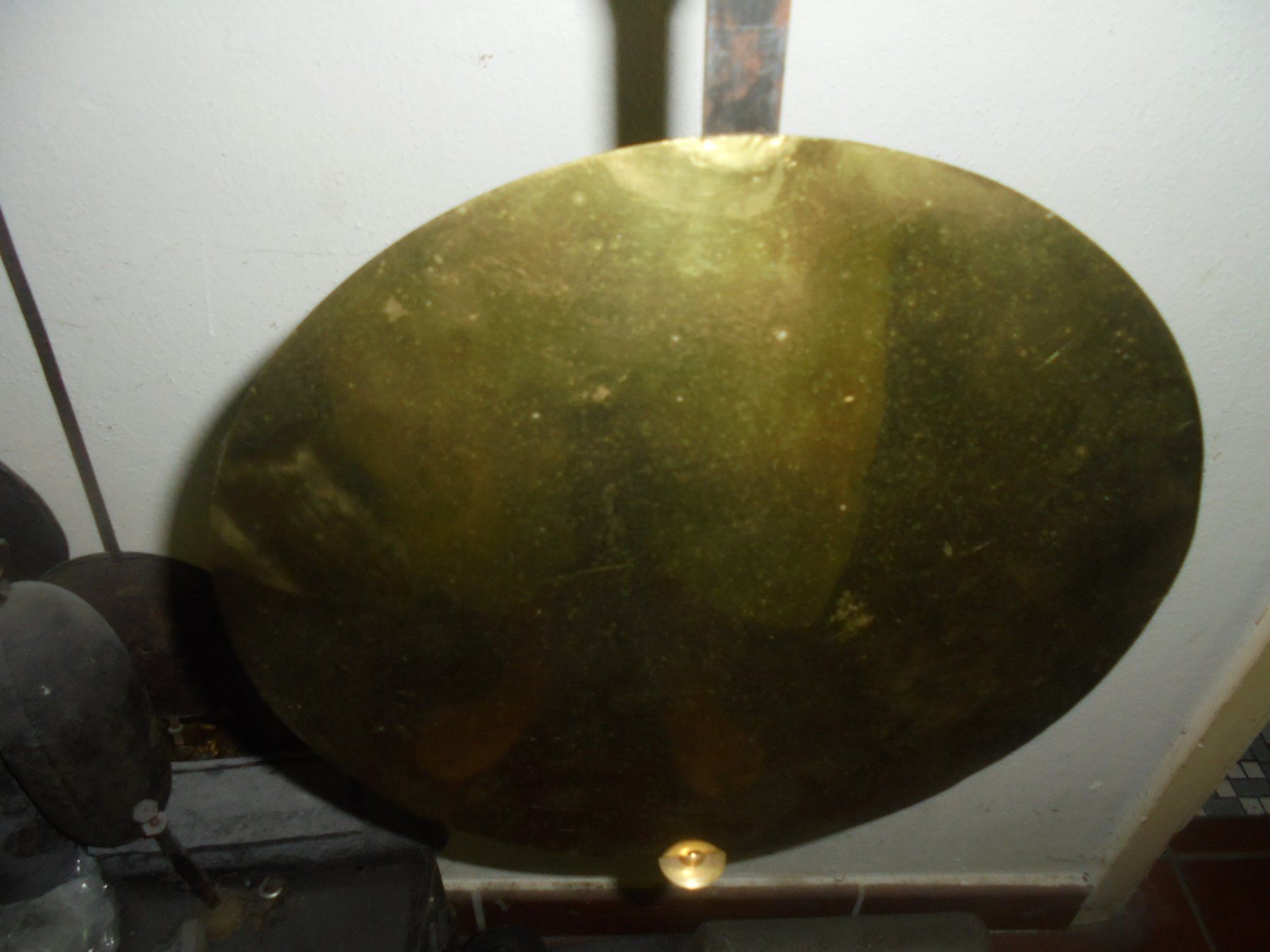 Orologi da terra & Orologi da parete: Seltene, antike Comtois mit Scherengang= Regulator ca 1840 – Usato da Camorino venduto da Hunpete 8