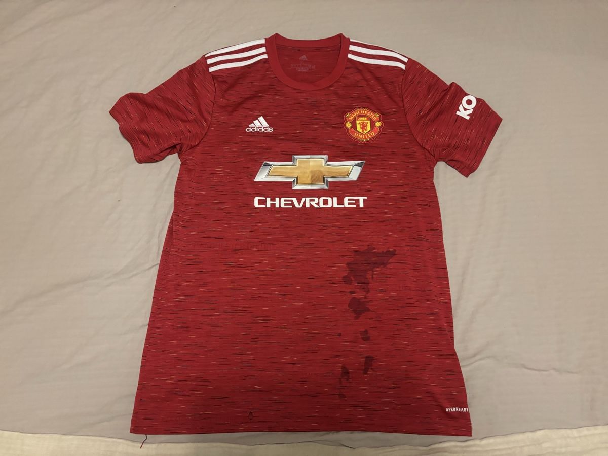 Adidas Canottiere & Pantaloni: Manchester United n18 maillot – Usato da Le Grand-Saconnex venduto da focamix