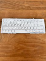 Mini Tastatur PISnet faltbar weiss,gebraucht