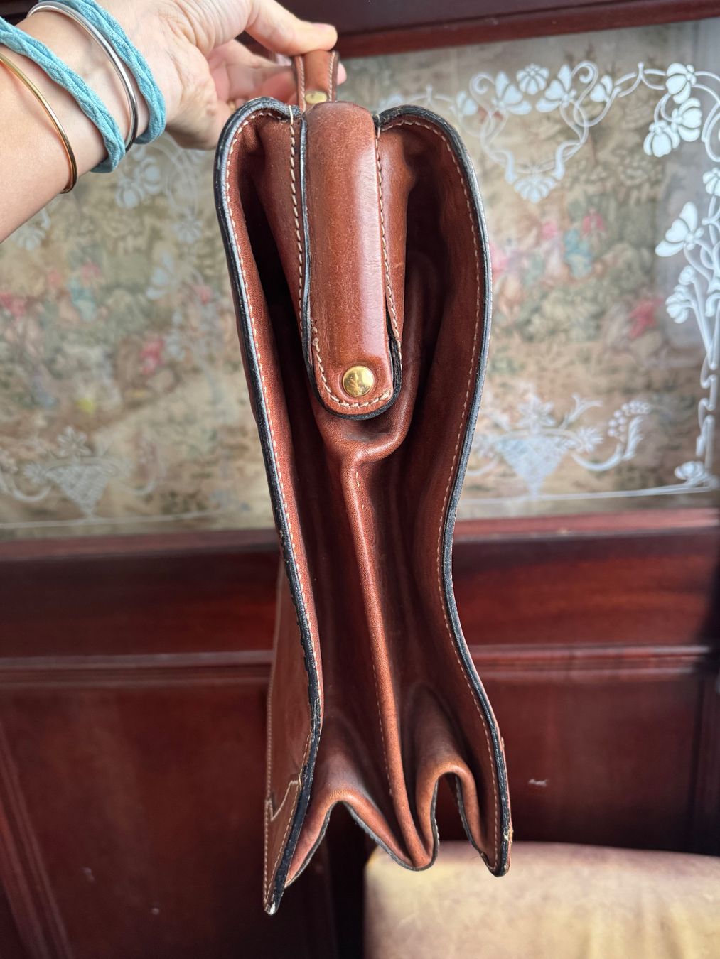 Valigie & Borse: Vintage Ledertasche Aktentasche – Usato da Obfelden venduto da cesarina10 5