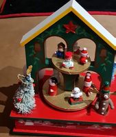 Weihnachtskarussell, Holz, handbemalt, Vintage, Rarität