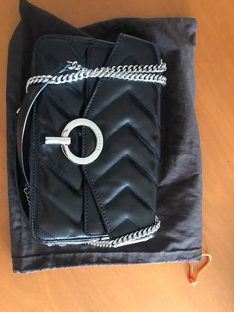 Borsa Sandro Paris Modello "Yza" in Pelle Trapuntata 