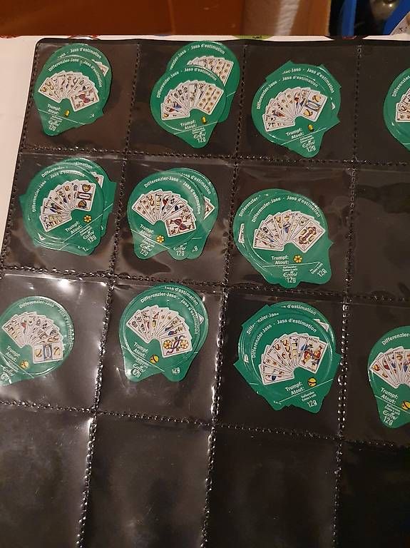 Coperchi dei cremini per caffè: Kafferahmdeckel Sammlung KRD Sammlung kaffirahmdeli – Usato da Wolhusen venduto da Unterrotzingler 2