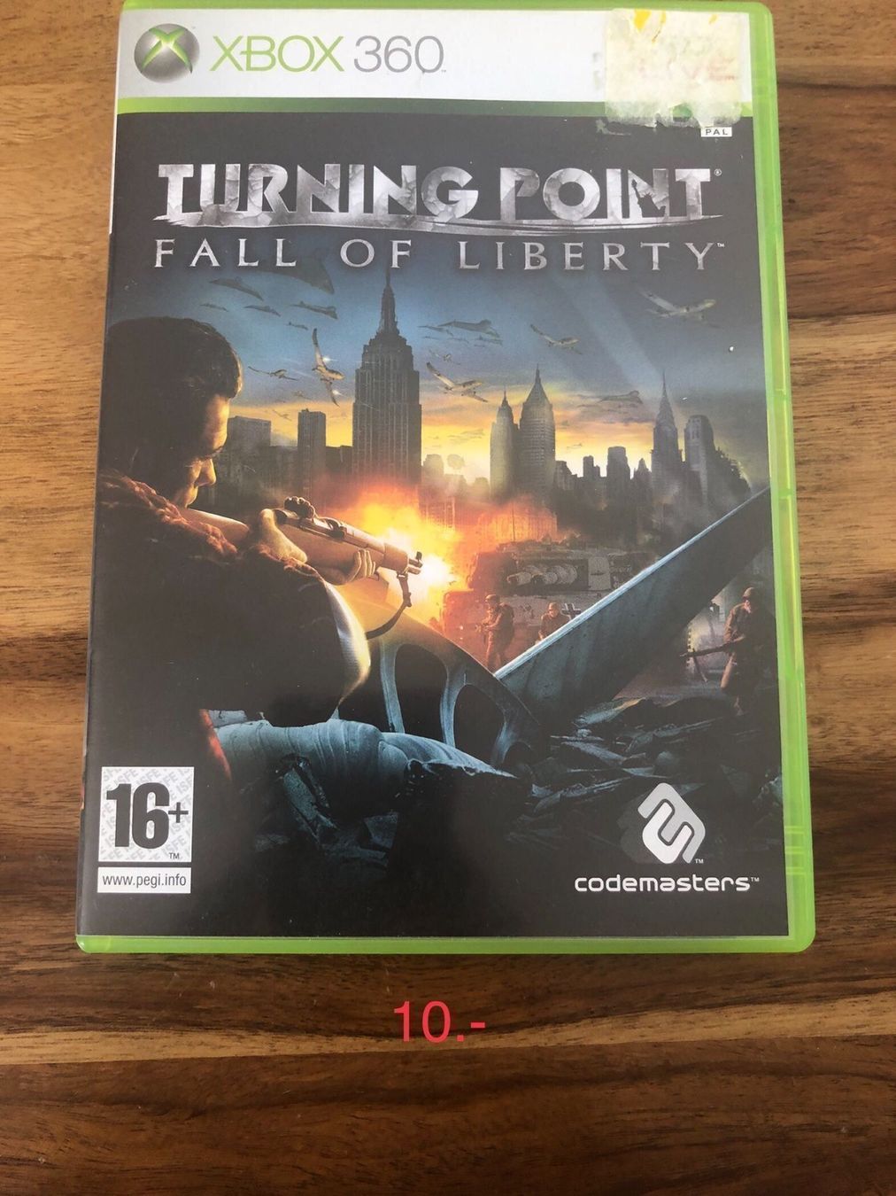 Microsoft Jeux: Xbox 360 Turning Point Fall of Liberty – D'occasion à Muri AG par Ariete81