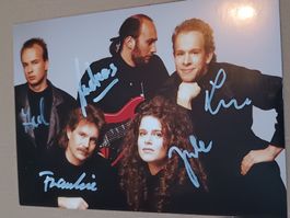 Jule Neigel & Band - original signierte Autogrammkarte
