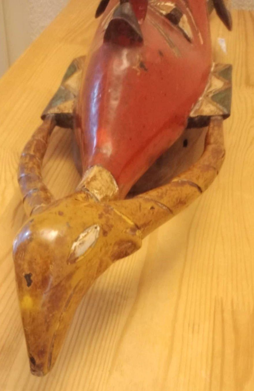 Sonstige Antiquitäten & Kunst: Masque em bois / Holzmaske - Guro Côte d'Ivoire - 80 cm – Gebraucht aus Le Locle von borgespatricia 7