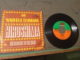 Wishful Thinking - Hiroshima Single Schallplatte 70er