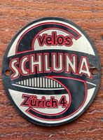 Antike Fahrradnummer, Metall Signete Fahrräder, Veloummer CH