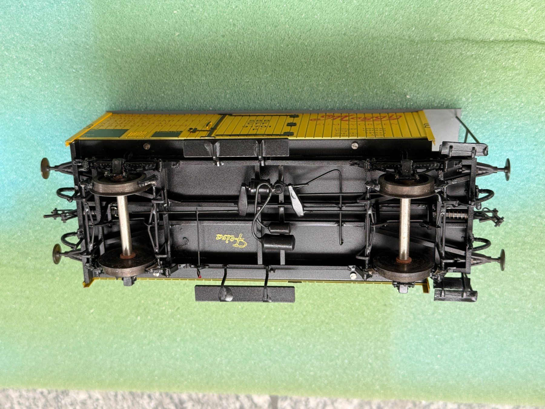 Modellini di ferrovie: Frisa - 0 - SBB K2 Güterwagen "Maggi"  Nr. 91701 – Usato da Hergiswil NW venduto da E646.060 3