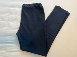 Damen Hosen mit Gummiband Farbe dunkelblau Grösse M