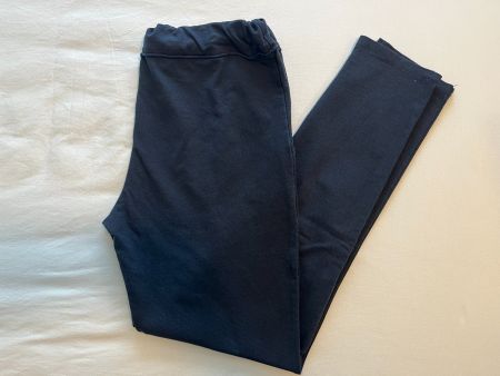Damen Hosen mit Gummiband Farbe dunkelblau Grösse M