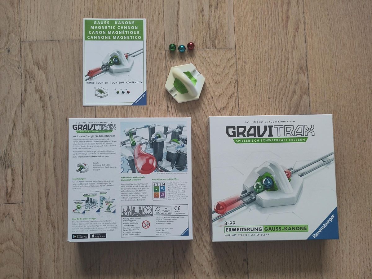 Gravitrax Spielzeuge: Gravitrax Erweiterung Gauss-Kanone – Gebraucht aus Bergdietikon von wombat12