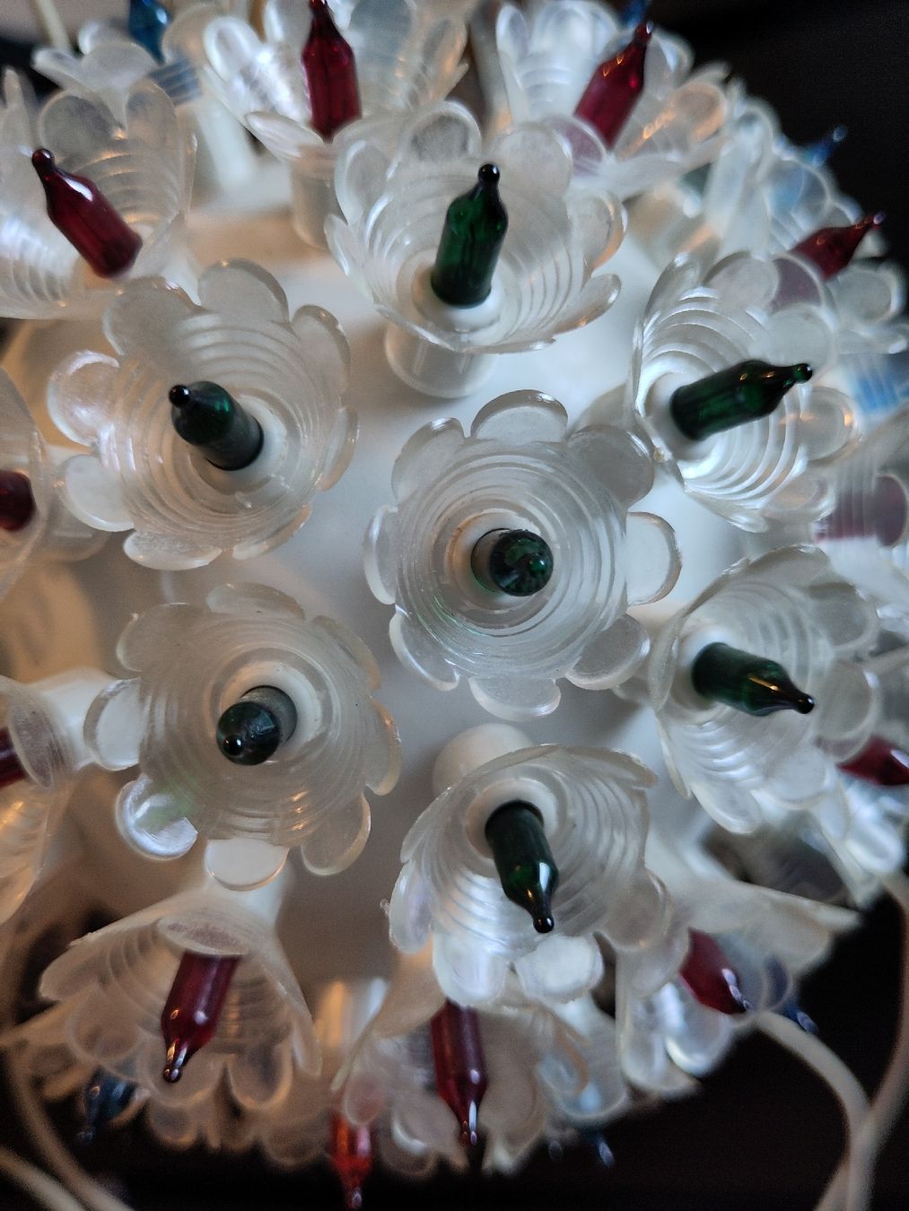 Tutte le decorazioni: Blumenkugel-Lampe mit mehrfarbigen Lichtern – Usato da Zürich venduto da ili_jzy7 5