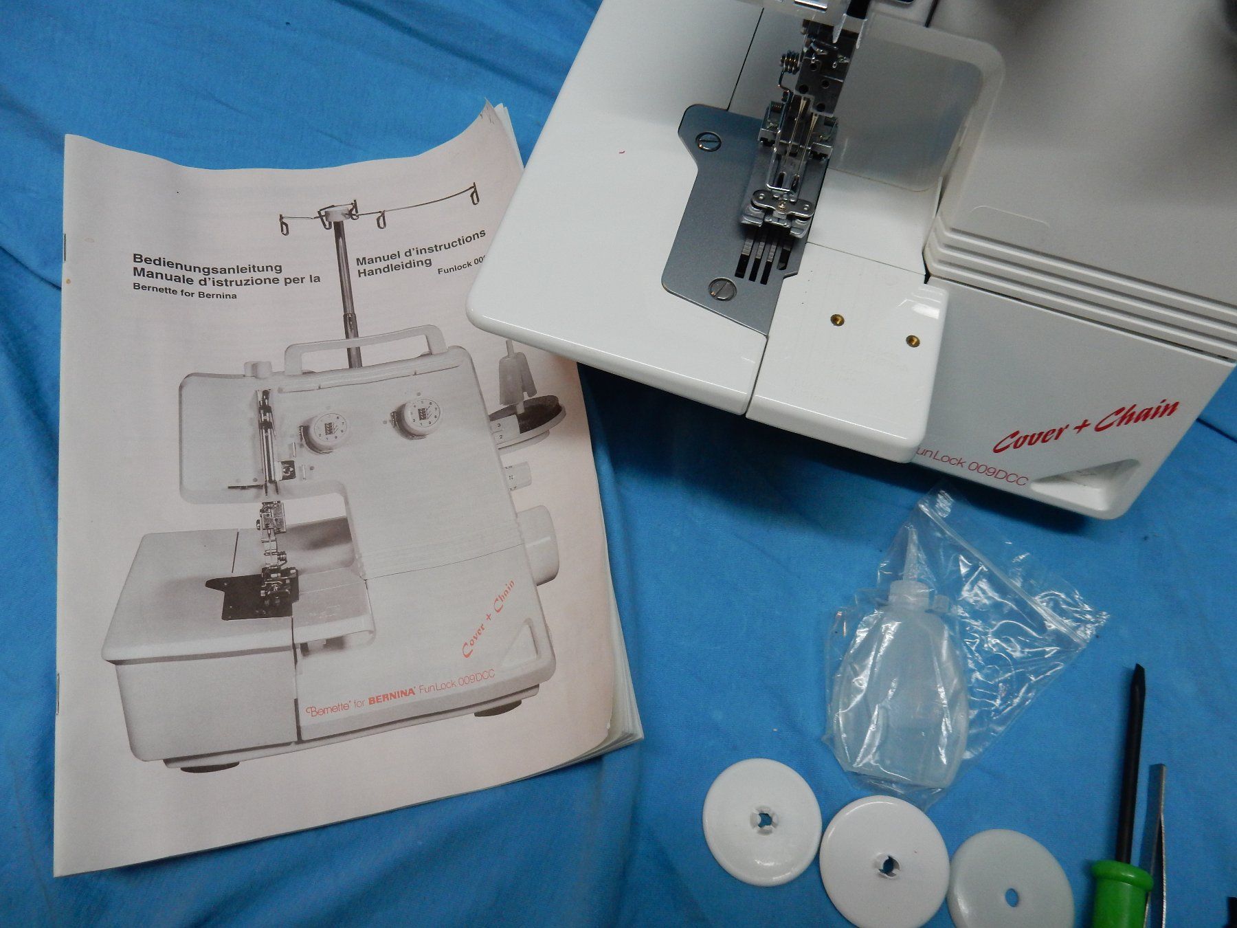 Bernina Macchine da cucire: BERNINA 009DCC    *** Ab Fr 1.00 ***               26091 – Usato da Watt venduto da Mariposa49 1