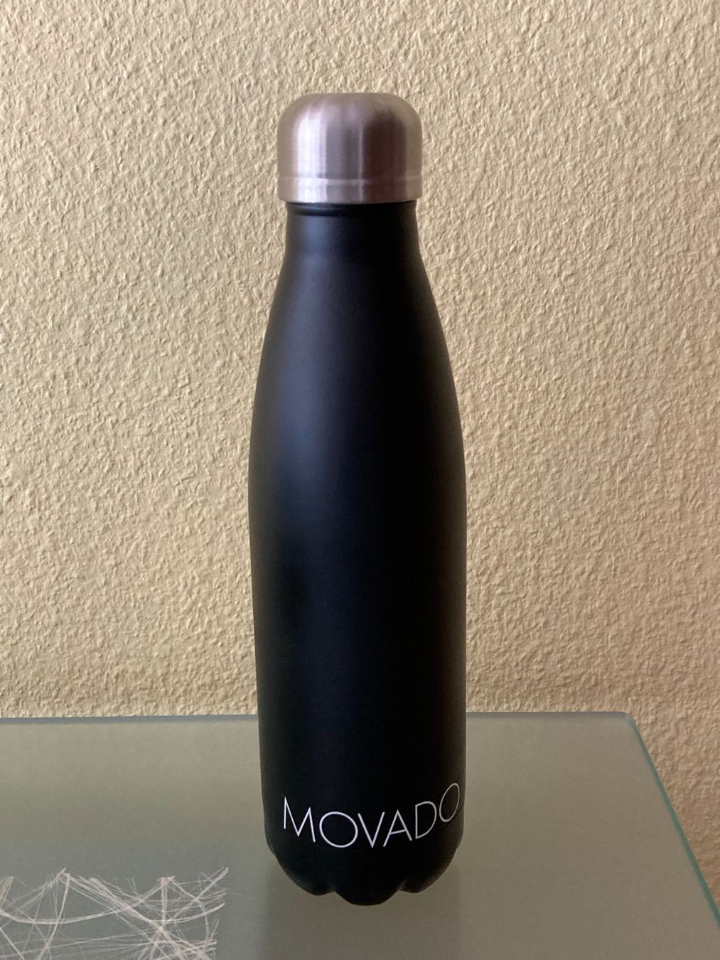 Borracce & Thermos: Movado Wasserflasche, Schwarz, – Nuovo (secondo la descrizione) da Obfelden venduto da miau68