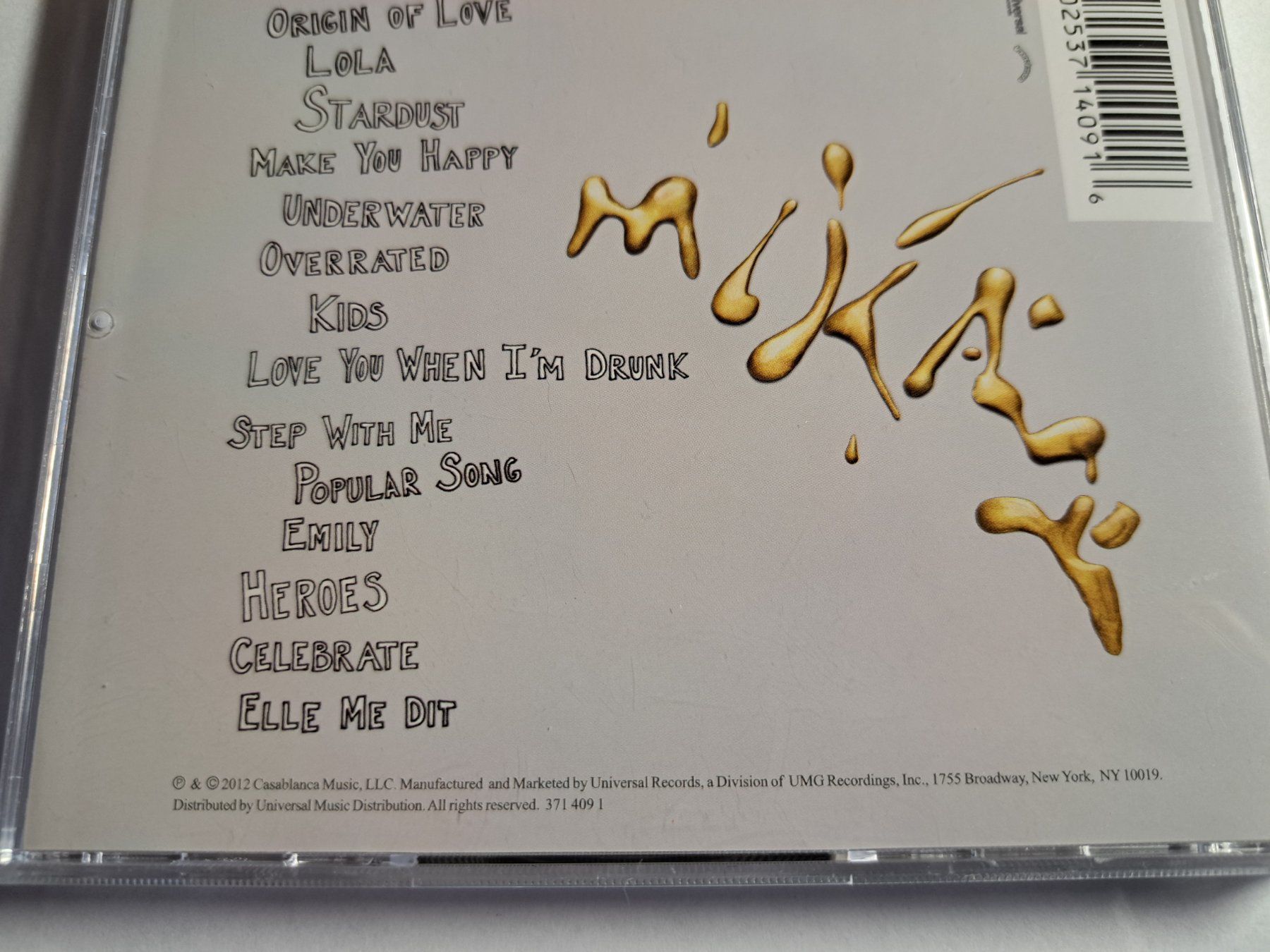 CDs: MIKA - The Origin Of Love – Gebraucht aus Wichtrach von LuckyLuke69 3