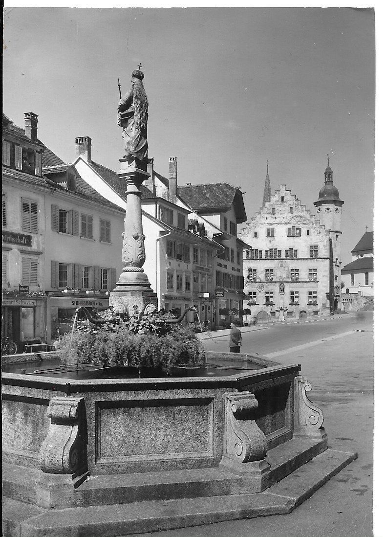 Cartoline postali: Sursee Marienbrunnen – Usato da Altstätten SG venduto da alpalfa