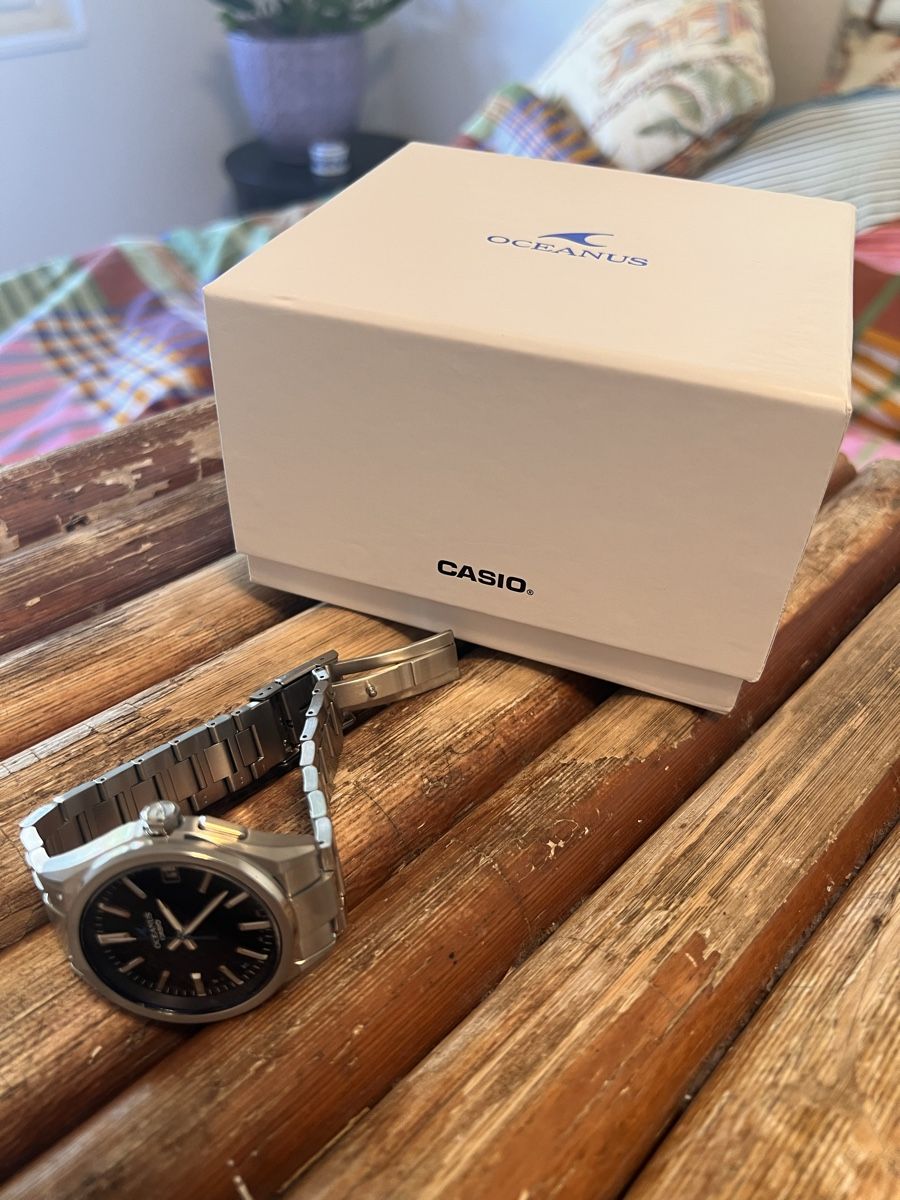 Casio Orologi: Casio Oceanus (Funkuhr/Solar) – Nuovo e nell'imballaggio originale da Riehen venduto da salc 3