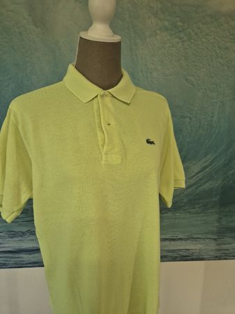 Lacoste Polo-Shirt Baumwolle hellgelb Grösse 4 gebraucht