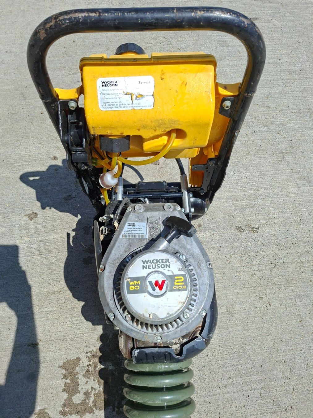Wacker Neuson Alle Maschinen: Stampfer Wacker Neusson BS50-2 – Defekt aus Mägenwil von ste_nk9t 3