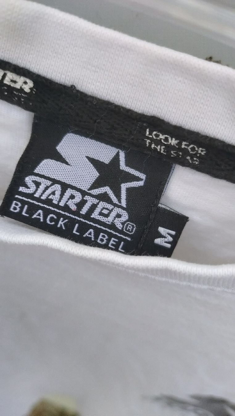 T-Shirts: T-shirt Starter blanc, vintage, taille M – Gebraucht aus Farvagny-le-Grand von LaCaverne 3